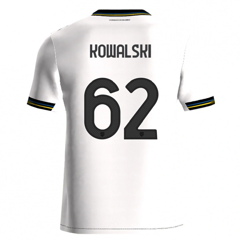 Danxen Kinder Mateusz Kowalski #62 Weiß Schwarz Heimtrikot Trikot 2025/26 T-Shirt Österreich