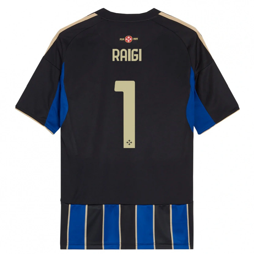 Danxen Kinder Francesco Raigi #1 Schwarz Blau Heimtrikot Trikot 2025/26 T-Shirt Österreich