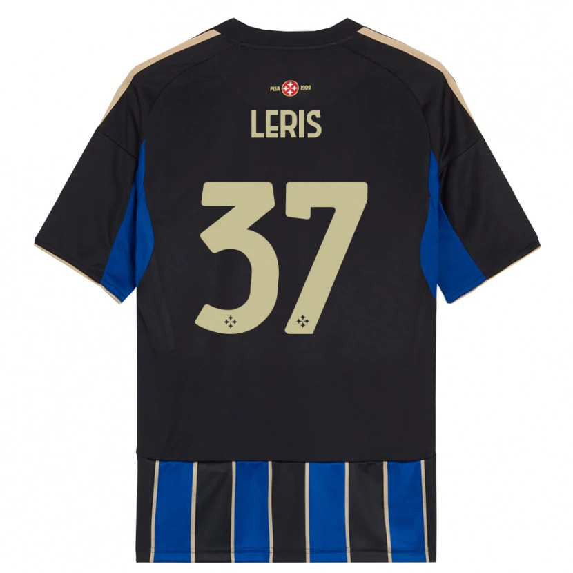 Danxen Kinder Mehdi Léris #37 Schwarz Blau Heimtrikot Trikot 2025/26 T-Shirt Österreich