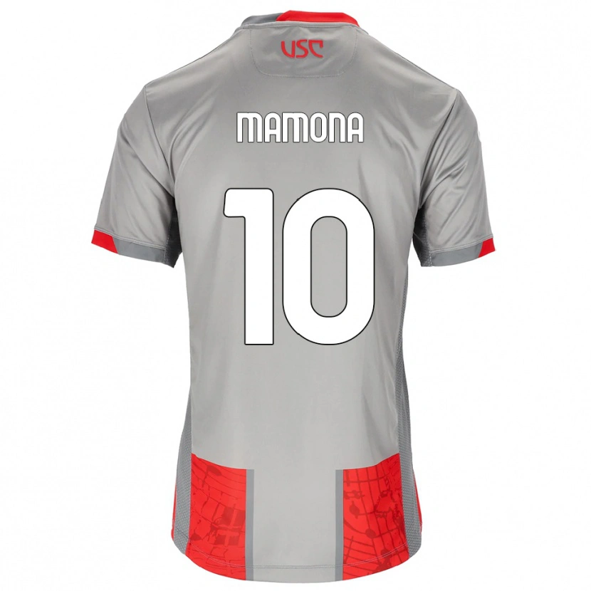 Danxen Kinder Blue Mamona #10 Rot Grau Heimtrikot Trikot 2025/26 T-Shirt Österreich