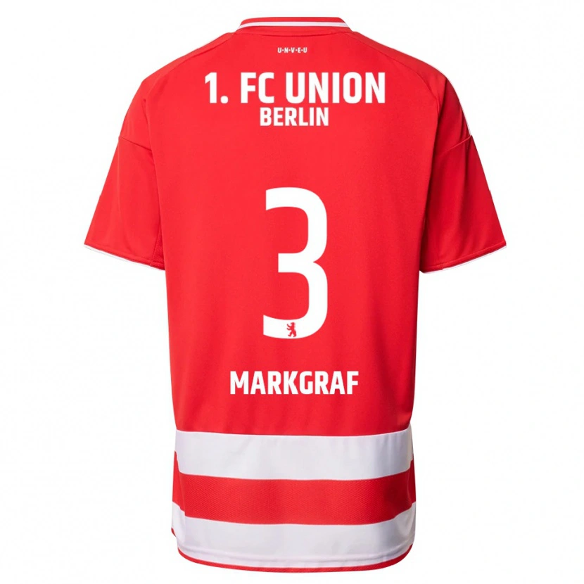 Danxen Kinder Andrik Markgraf #3 Rot Weiß Heimtrikot Trikot 2025/26 T-Shirt Österreich