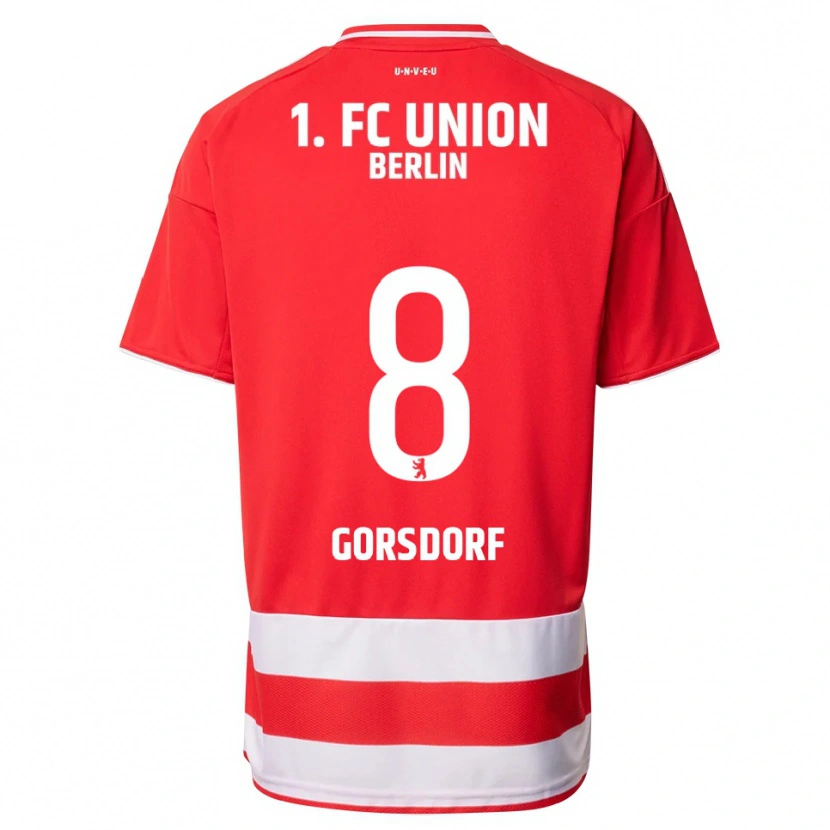 Danxen Kinder Lisa Görsdorf #8 Rot Weiß Heimtrikot Trikot 2025/26 T-Shirt Österreich