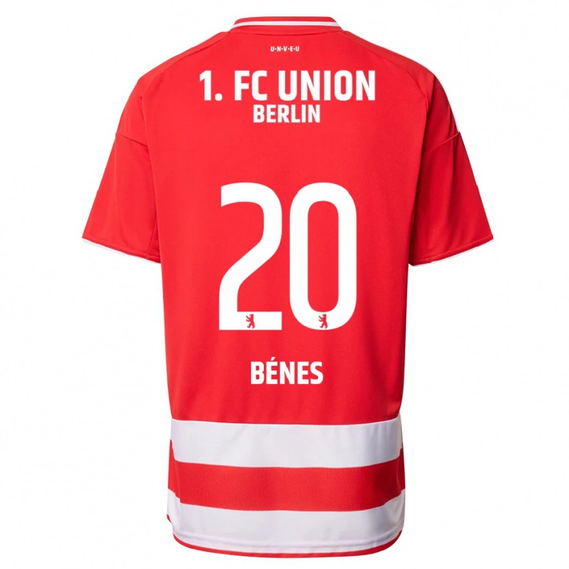 Danxen Kinder László Bénes #20 Rot Weiß Heimtrikot Trikot 2025/26 T-Shirt Österreich