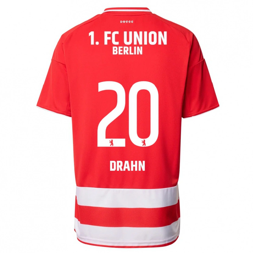 Danxen Kinder Mika Drahn #20 Rot Weiß Heimtrikot Trikot 2025/26 T-Shirt Österreich