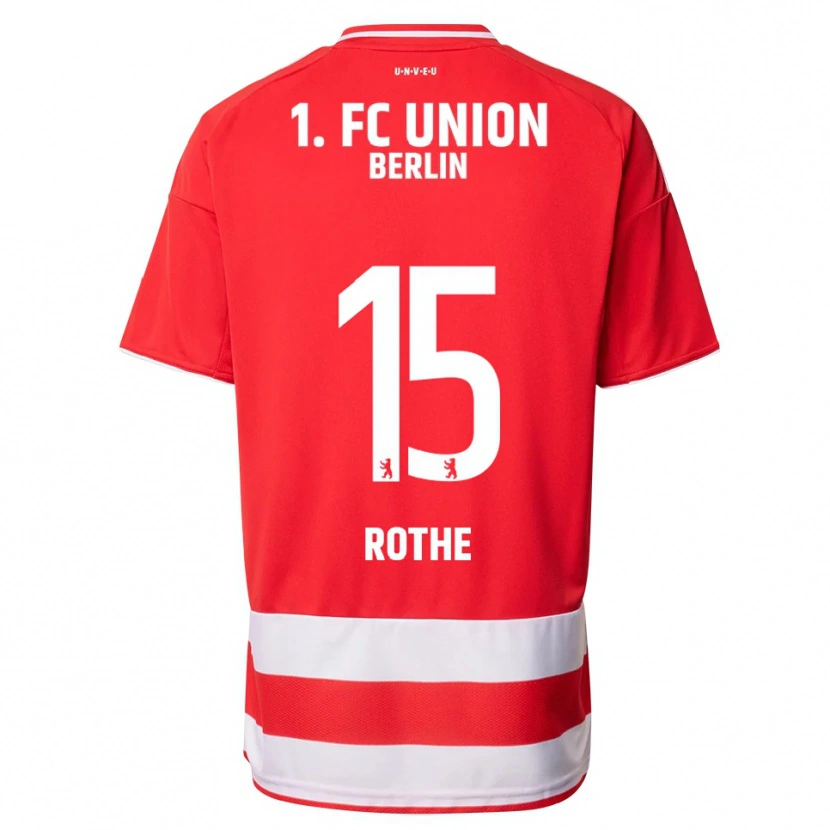 Danxen Kinder Tom Rothe #15 Rot Weiß Heimtrikot Trikot 2025/26 T-Shirt Österreich