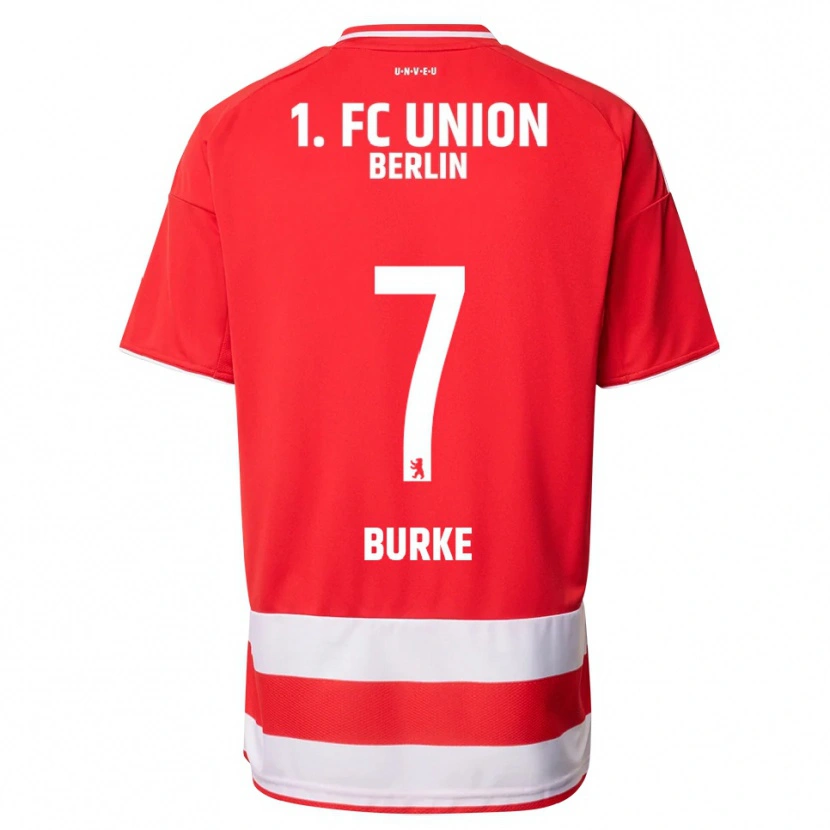 Danxen Kinder Oliver Burke #7 Rot Weiß Heimtrikot Trikot 2025/26 T-Shirt Österreich