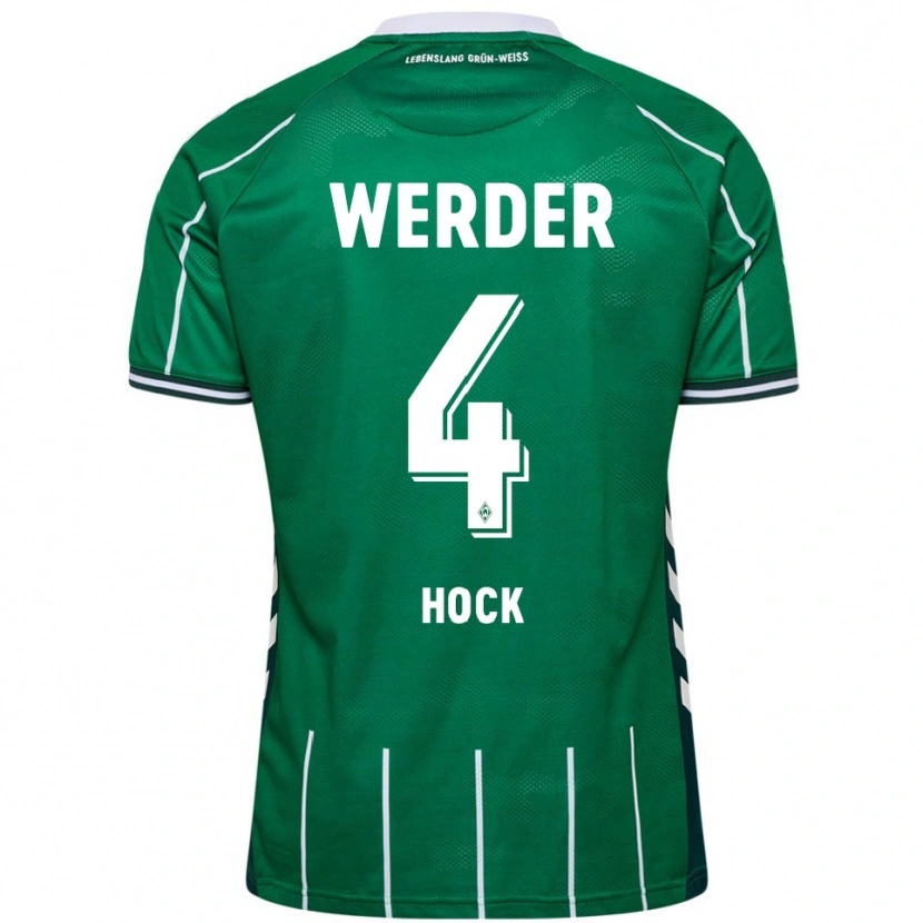 Danxen Kinder Alexander Höck #4 Grün Weiß Heimtrikot Trikot 2025/26 T-Shirt Österreich