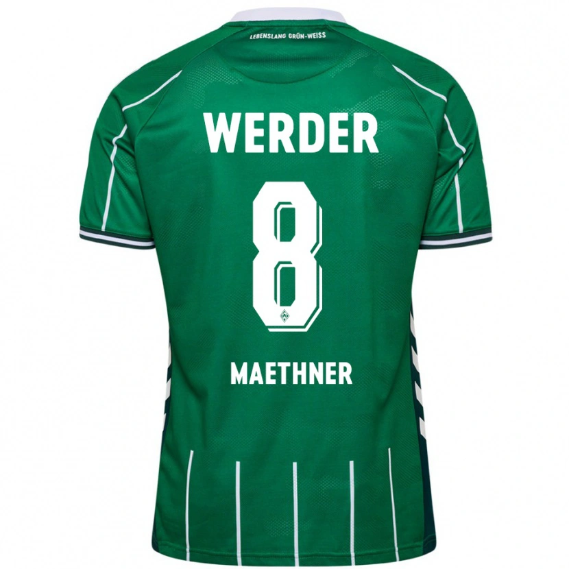Danxen Kinder Finn Maethner #8 Grün Weiß Heimtrikot Trikot 2025/26 T-Shirt Österreich