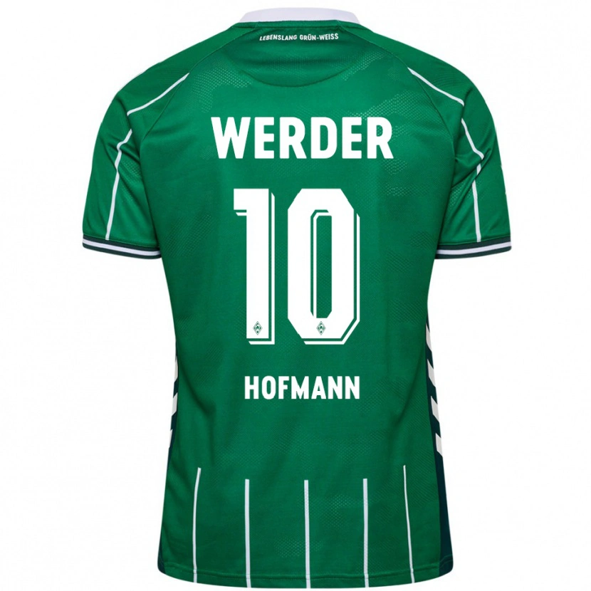 Danxen Kinder Justin Hofmann #10 Grün Weiß Heimtrikot Trikot 2025/26 T-Shirt Österreich