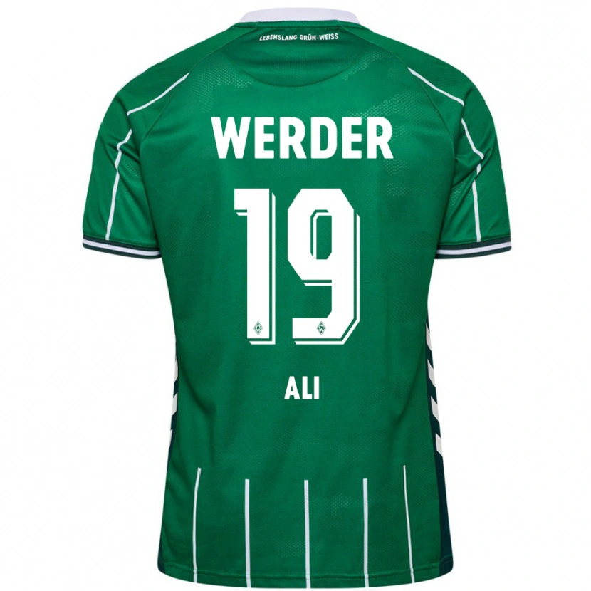 Danxen Kinder Rok Ali #19 Grün Weiß Heimtrikot Trikot 2025/26 T-Shirt Österreich