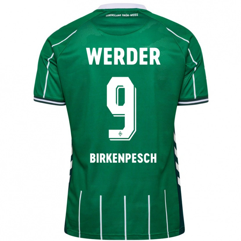Danxen Kinder Noah Birkenpesch #9 Grün Weiß Heimtrikot Trikot 2025/26 T-Shirt Österreich