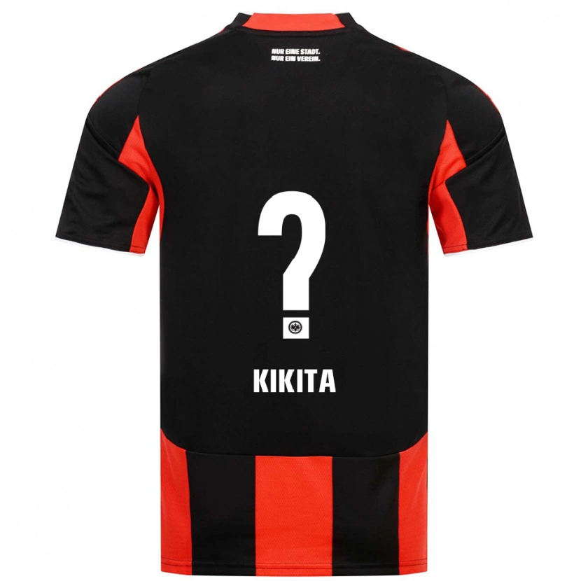 Danxen Kinder Andre-Dieu Kikita #0 Schwarz Rot Heimtrikot Trikot 2025/26 T-Shirt Österreich
