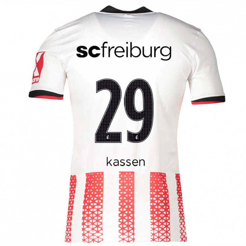 Danxen Kinder Julia Kassen #29 Weiß Rot Heimtrikot Trikot 2025/26 T-Shirt Österreich