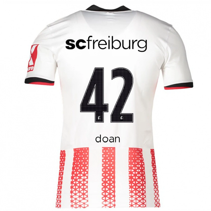 Danxen Kinder Ritsu Doan #42 Weiß Rot Heimtrikot Trikot 2025/26 T-Shirt Österreich