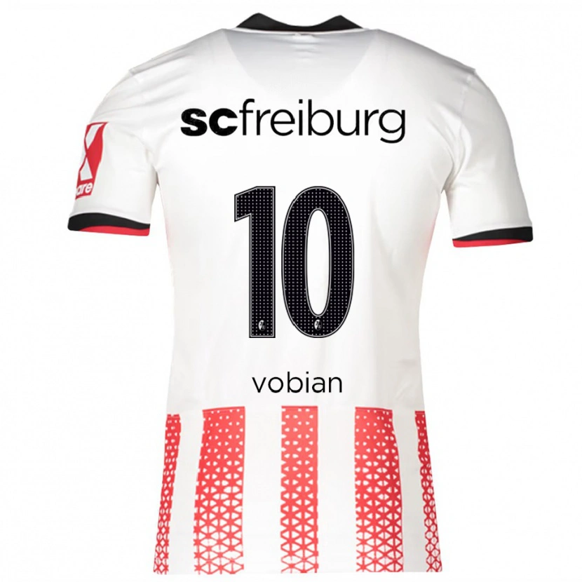 Danxen Kinder Selina Vobian #10 Weiß Rot Heimtrikot Trikot 2025/26 T-Shirt Österreich