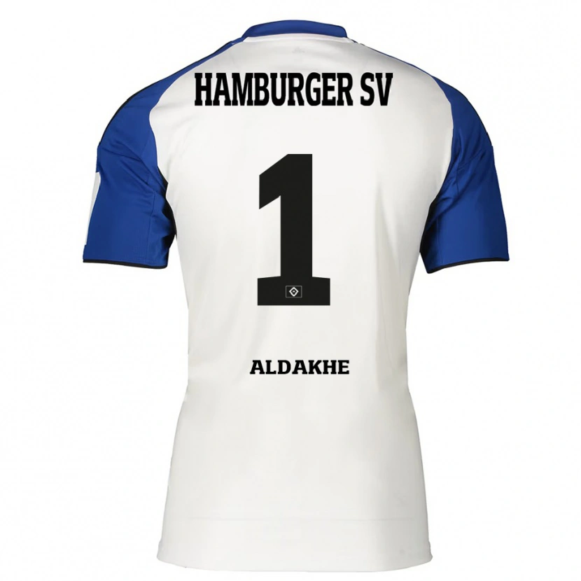 Danxen Kinder Ather Aldakhe #1 Weiß Blau Heimtrikot Trikot 2025/26 T-Shirt Österreich