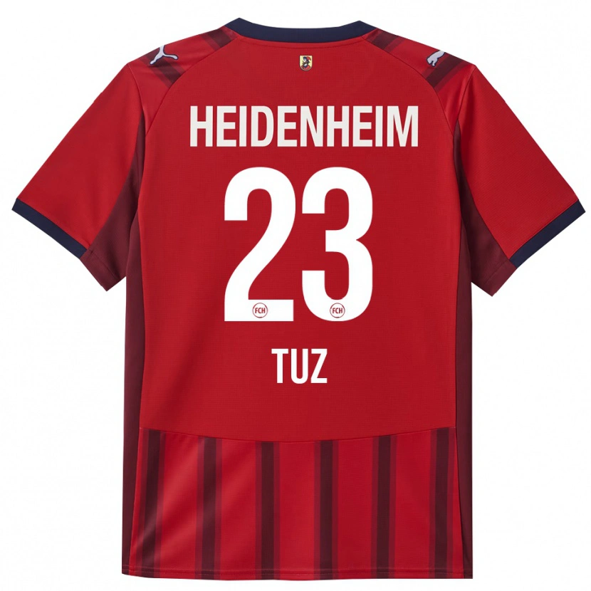 Danxen Kinder Mete Tuz #23 Rot Marineblau Heimtrikot Trikot 2025/26 T-Shirt Österreich