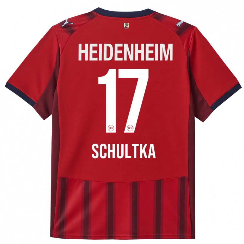 Danxen Kinder Silas Schultka #17 Rot Marineblau Heimtrikot Trikot 2025/26 T-Shirt Österreich