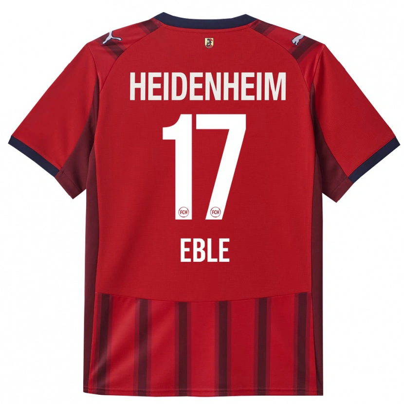 Danxen Kinder Julian Eble #17 Rot Marineblau Heimtrikot Trikot 2025/26 T-Shirt Österreich