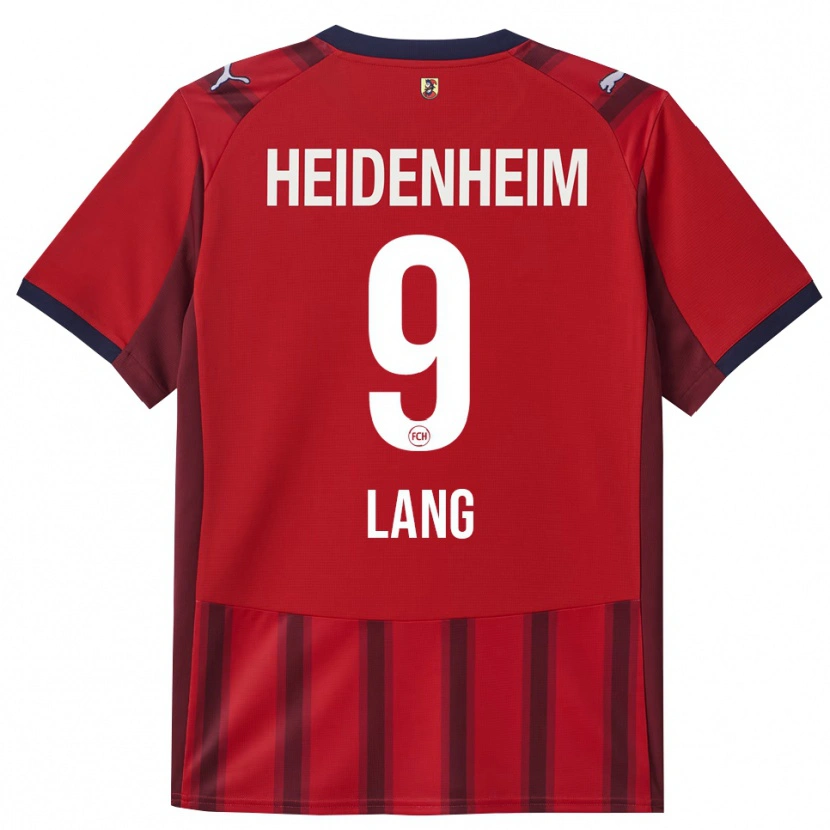 Danxen Kinder Jarne Lang #9 Rot Marineblau Heimtrikot Trikot 2025/26 T-Shirt Österreich