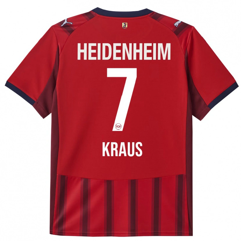 Danxen Kinder Sabrina Kraus #7 Rot Marineblau Heimtrikot Trikot 2025/26 T-Shirt Österreich