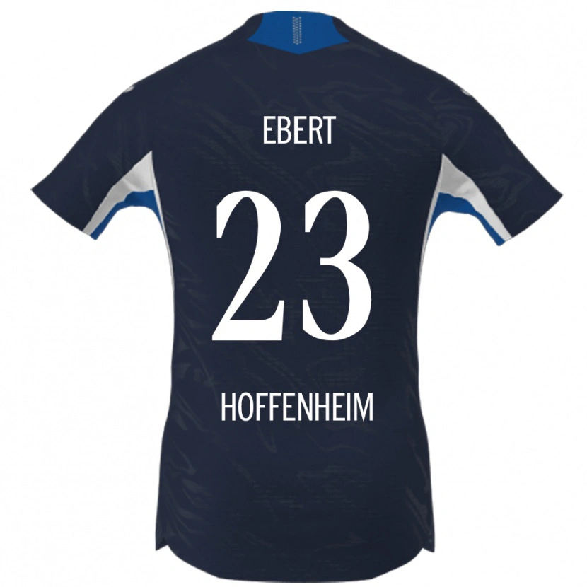 Danxen Kinder Darijo Ebert #23 Marineblau Weiß Heimtrikot Trikot 2025/26 T-Shirt Österreich