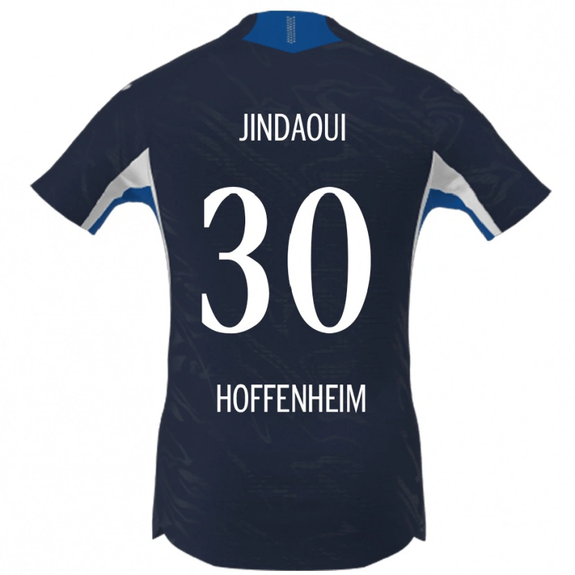 Danxen Kinder Nader Jindaoui #30 Marineblau Weiß Heimtrikot Trikot 2025/26 T-Shirt Österreich