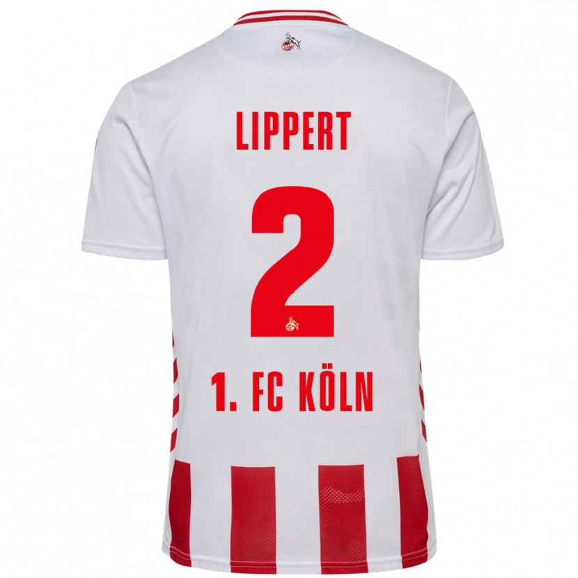 Danxen Kinder Max Lippert #2 Weiß Rot Heimtrikot Trikot 2025/26 T-Shirt Österreich