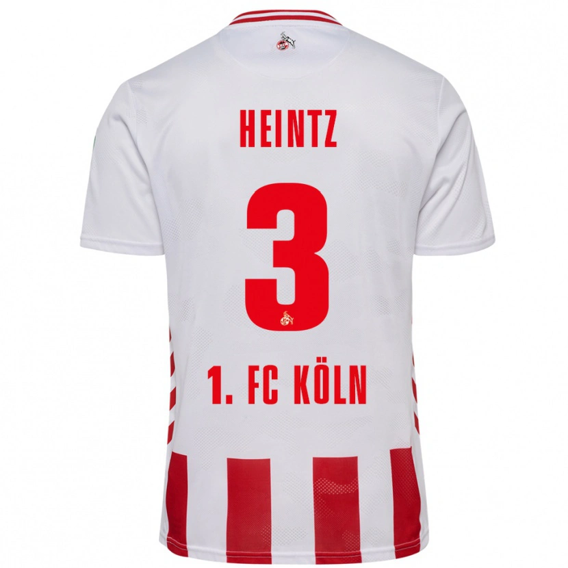 Danxen Kinder Dominique Heintz #3 Weiß Rot Heimtrikot Trikot 2025/26 T-Shirt Österreich