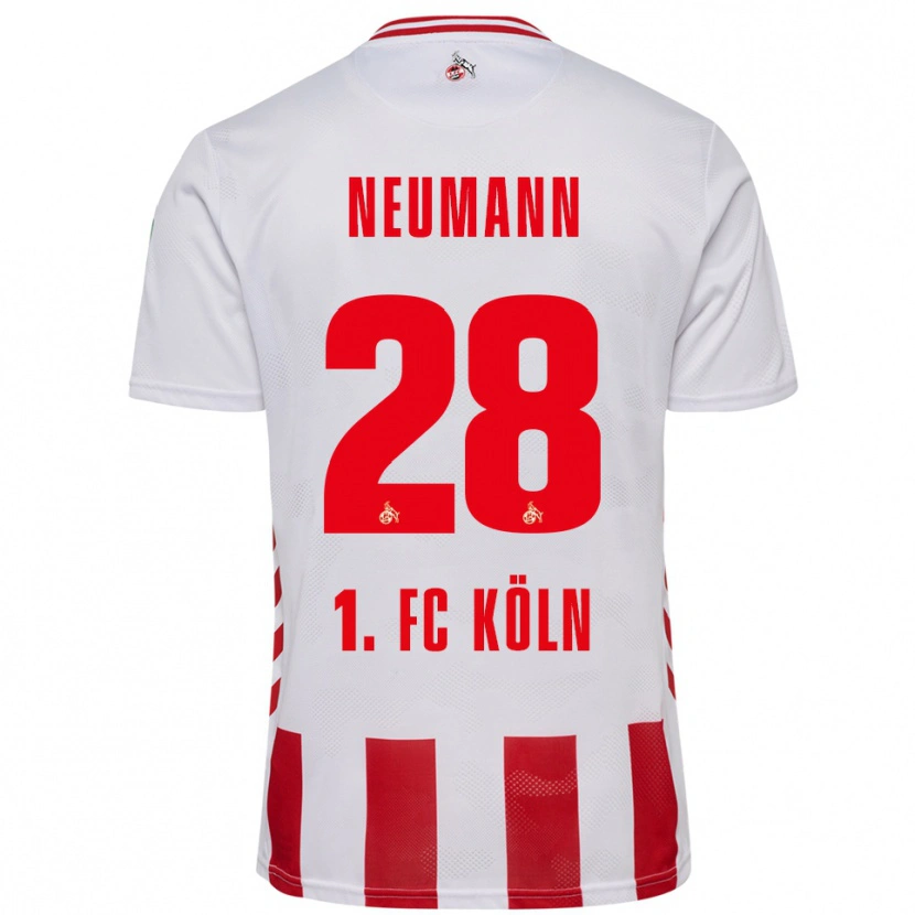 Danxen Kinder Cenny Neumann #28 Weiß Rot Heimtrikot Trikot 2025/26 T-Shirt Österreich
