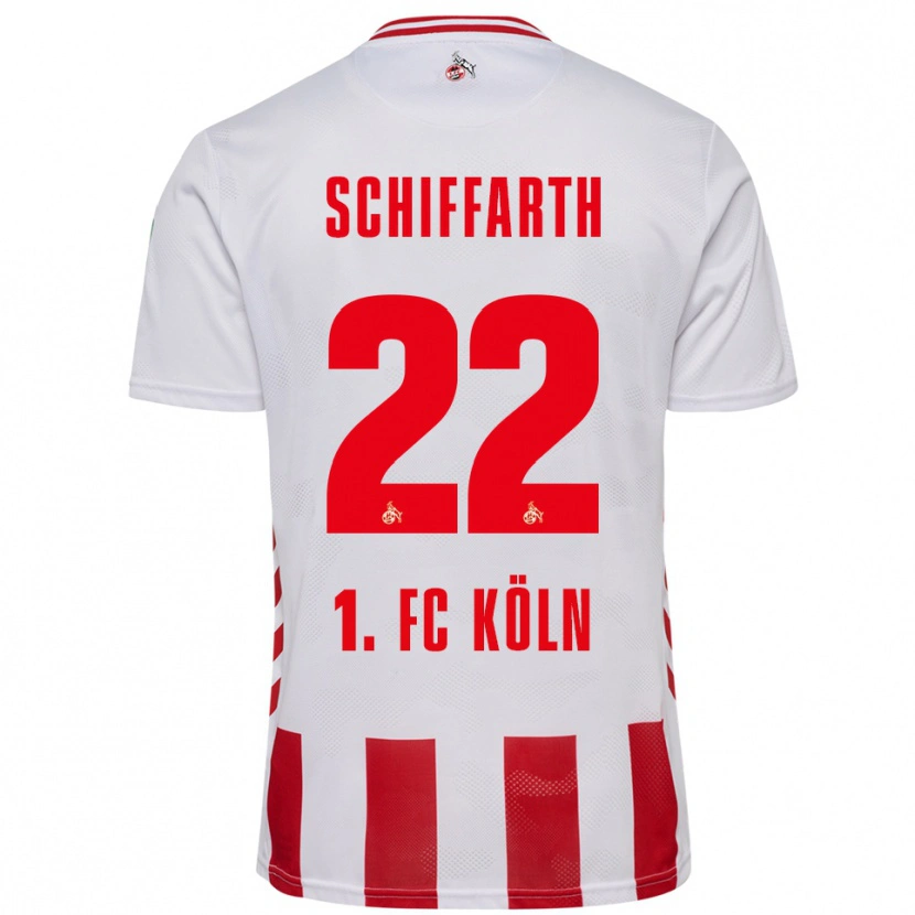 Danxen Kinder Julia Schiffarth #22 Weiß Rot Heimtrikot Trikot 2025/26 T-Shirt Österreich