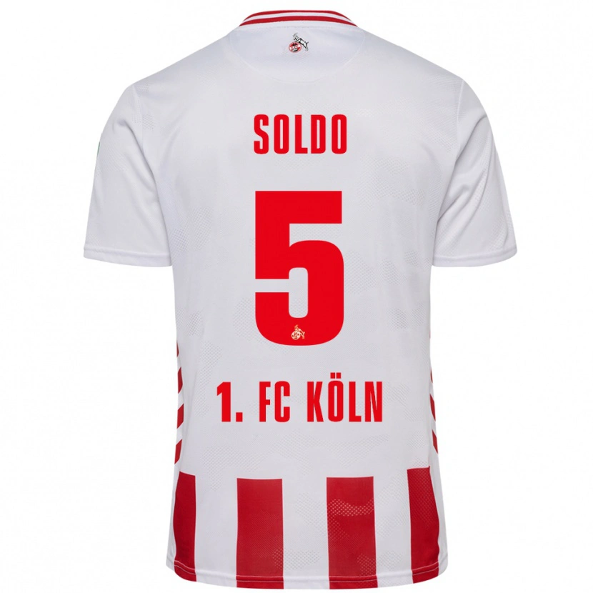 Danxen Kinder Nikola Soldo #5 Weiß Rot Heimtrikot Trikot 2025/26 T-Shirt Österreich