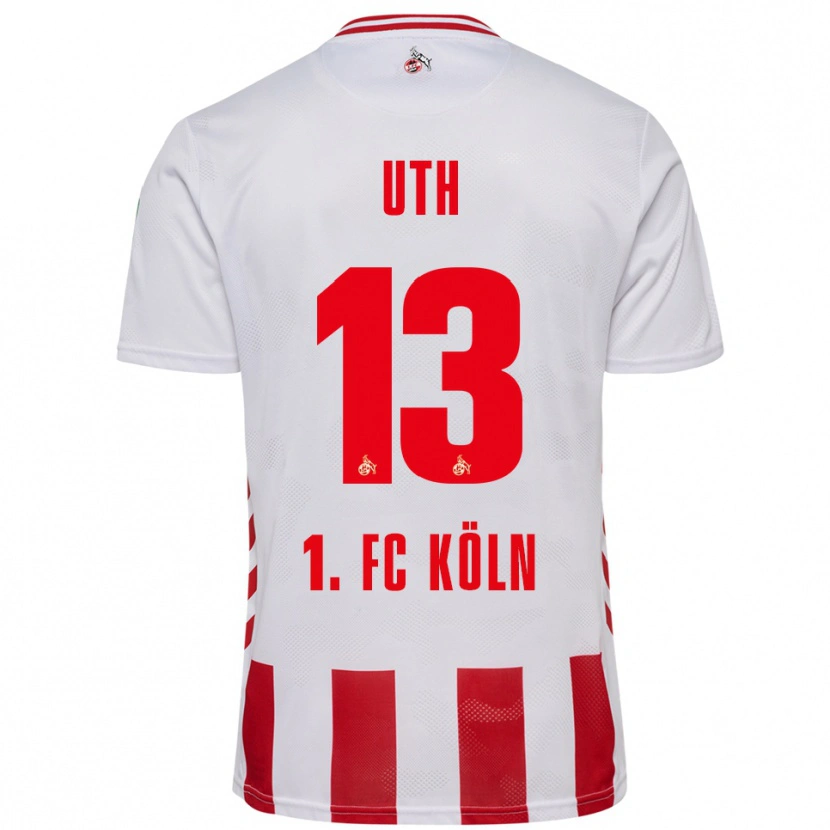 Danxen Kinder Mark Uth #13 Weiß Rot Heimtrikot Trikot 2025/26 T-Shirt Österreich