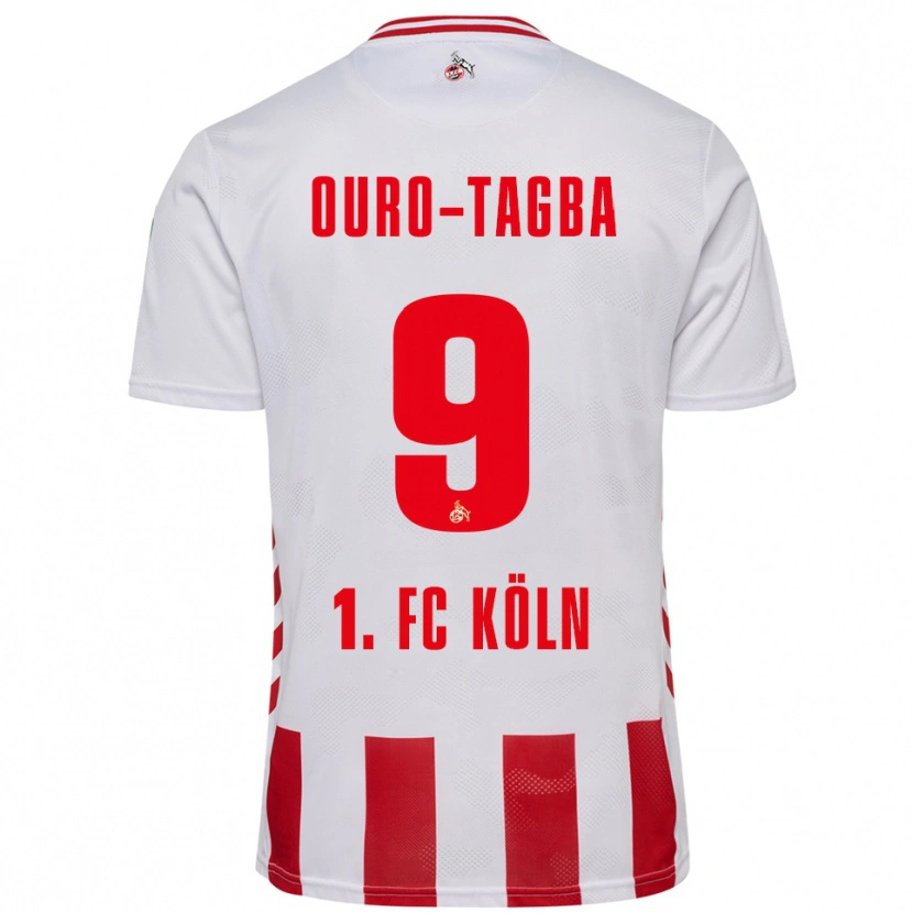 Danxen Kinder Mansour Ouro-Tagba #9 Weiß Rot Heimtrikot Trikot 2025/26 T-Shirt Österreich