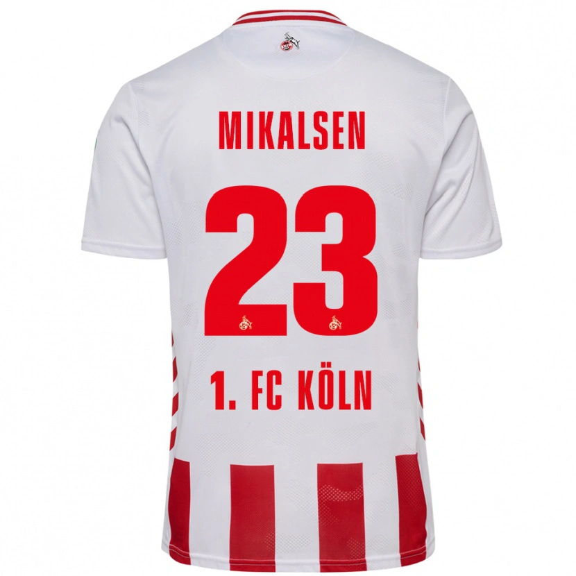 Danxen Kinder Aurora Mikalsen #23 Weiß Rot Heimtrikot Trikot 2025/26 T-Shirt Österreich