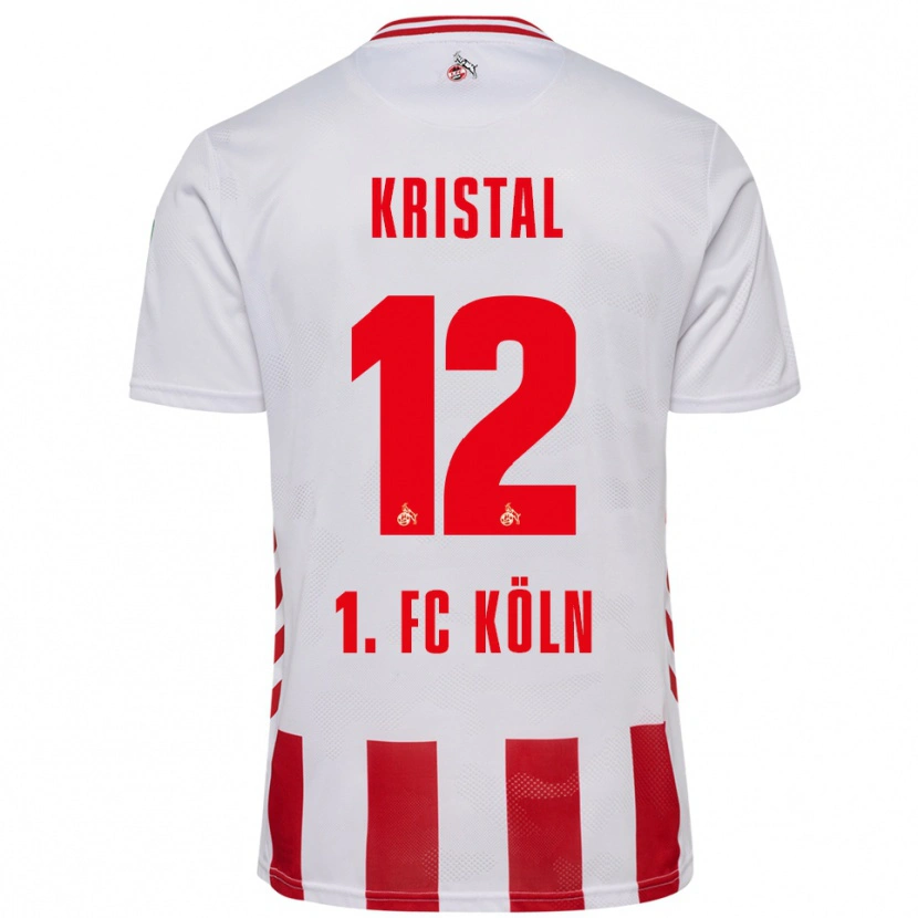 Danxen Kinder Patrik Kristal #12 Weiß Rot Heimtrikot Trikot 2025/26 T-Shirt Österreich