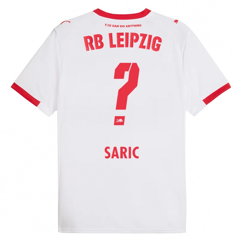 Danxen Kinder Lucio Saric #0 Weiß Rot Heimtrikot Trikot 2025/26 T-Shirt Österreich