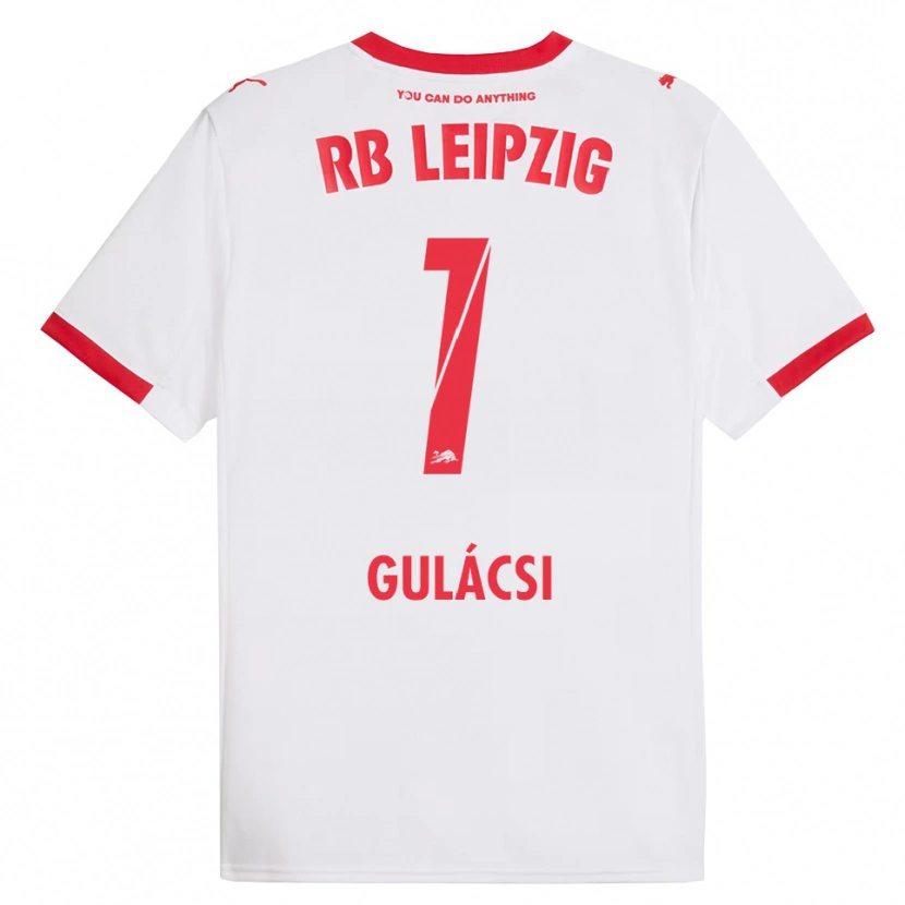 Danxen Kinder Péter Gulácsi #1 Weiß Rot Heimtrikot Trikot 2025/26 T-Shirt Österreich