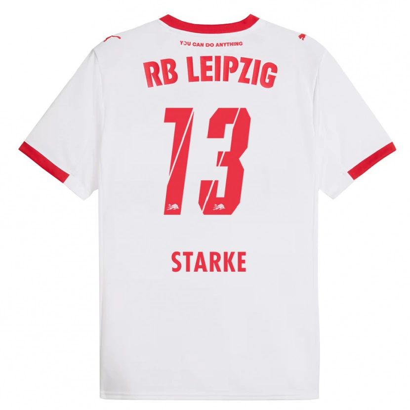 Danxen Kinder Sandra Starke #13 Weiß Rot Heimtrikot Trikot 2025/26 T-Shirt Österreich