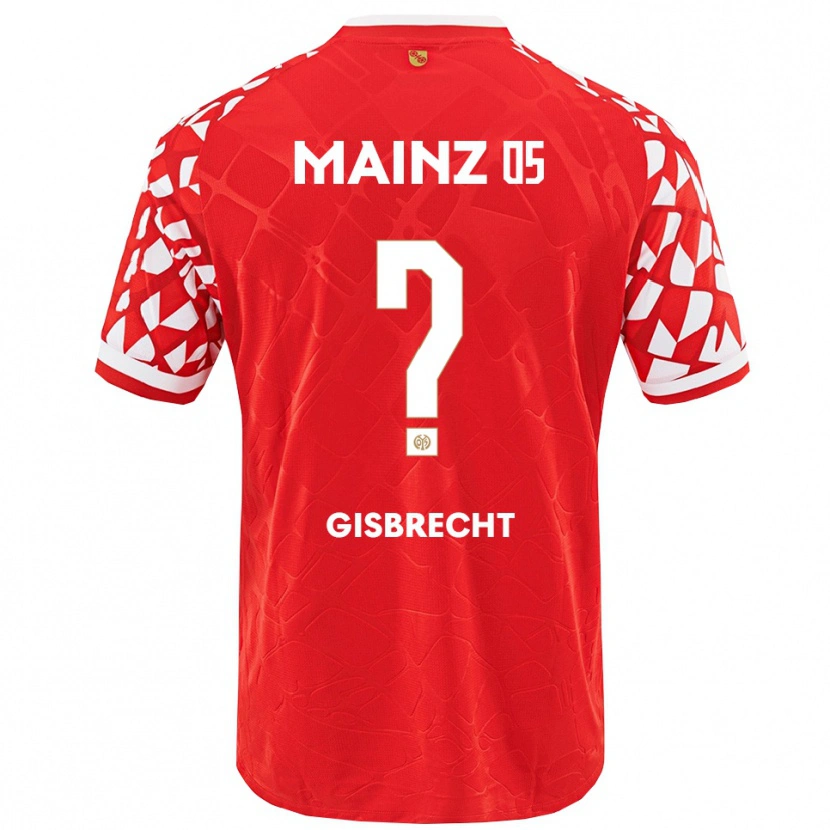 Danxen Kinder Noel Gisbrecht #0 Rot Weiß Heimtrikot Trikot 2025/26 T-Shirt Österreich
