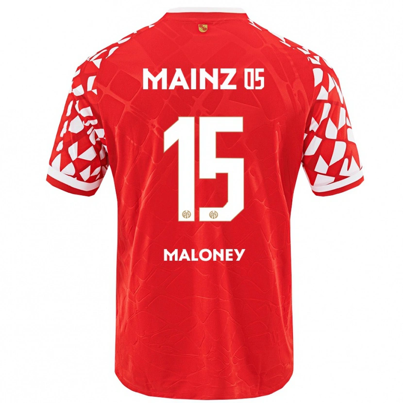 Danxen Kinder Lennard Maloney #15 Rot Weiß Heimtrikot Trikot 2025/26 T-Shirt Österreich