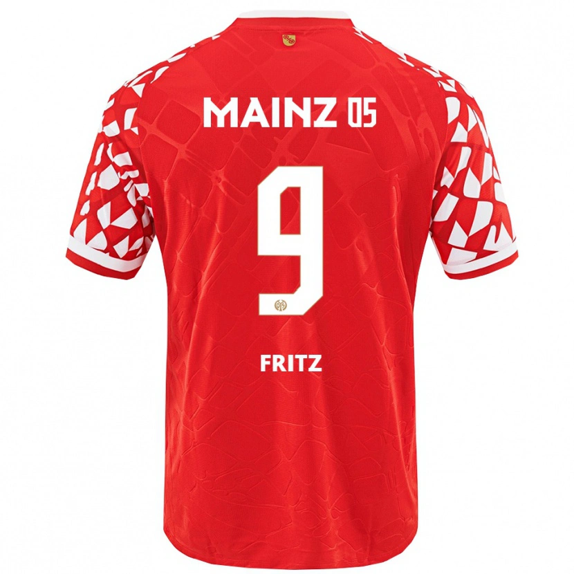 Danxen Kinder April Fritz #9 Rot Weiß Heimtrikot Trikot 2025/26 T-Shirt Österreich