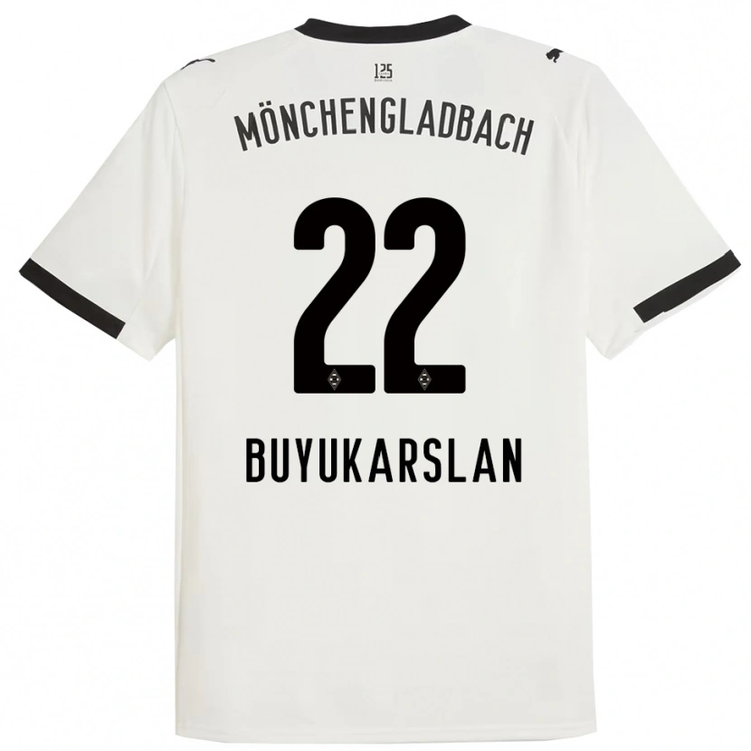 Danxen Kinder Oguzcan Büyükarslan #22 Weiß Schwarz Heimtrikot Trikot 2025/26 T-Shirt Österreich