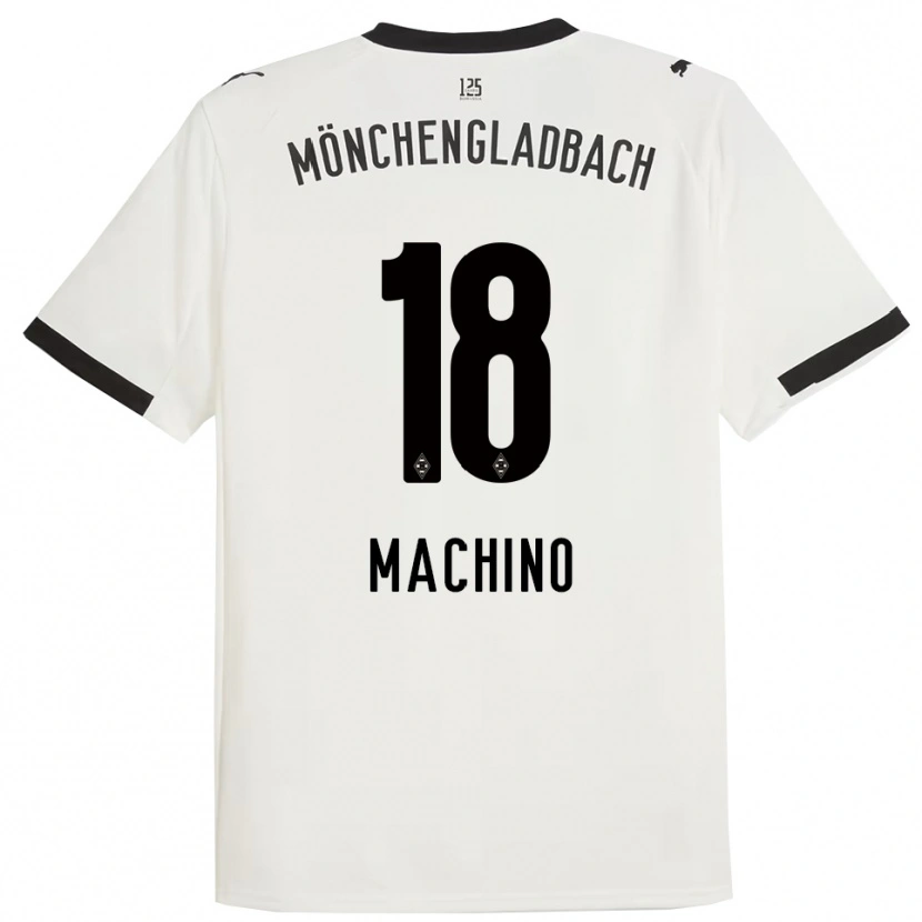 Danxen Kinder Shuto Machino #18 Weiß Schwarz Heimtrikot Trikot 2025/26 T-Shirt Österreich