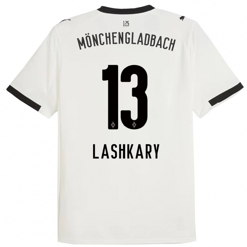 Danxen Kinder Roman Lashkary #13 Weiß Schwarz Heimtrikot Trikot 2025/26 T-Shirt Österreich