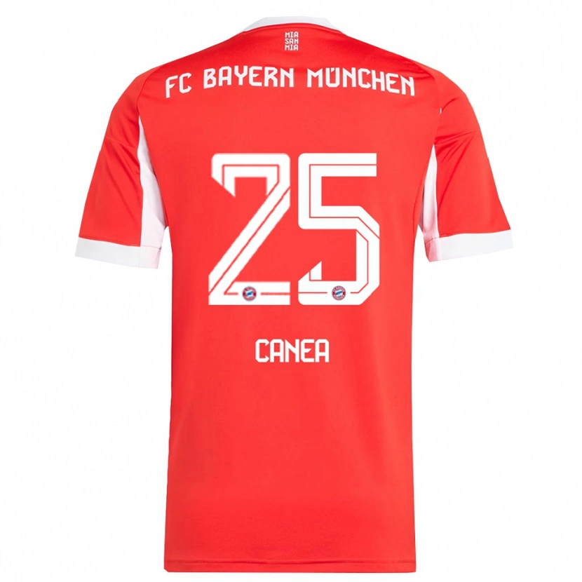 Danxen Kinder Rares Canea #25 Rot Weiß Heimtrikot Trikot 2025/26 T-Shirt Österreich
