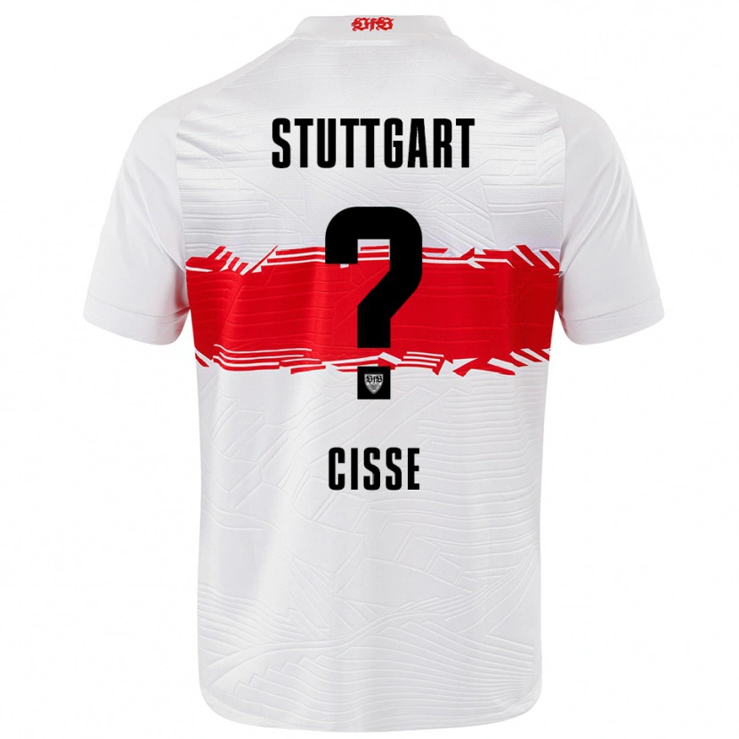 Danxen Kinder Momo Cissé #0 Weiß Rot Heimtrikot Trikot 2025/26 T-Shirt Österreich