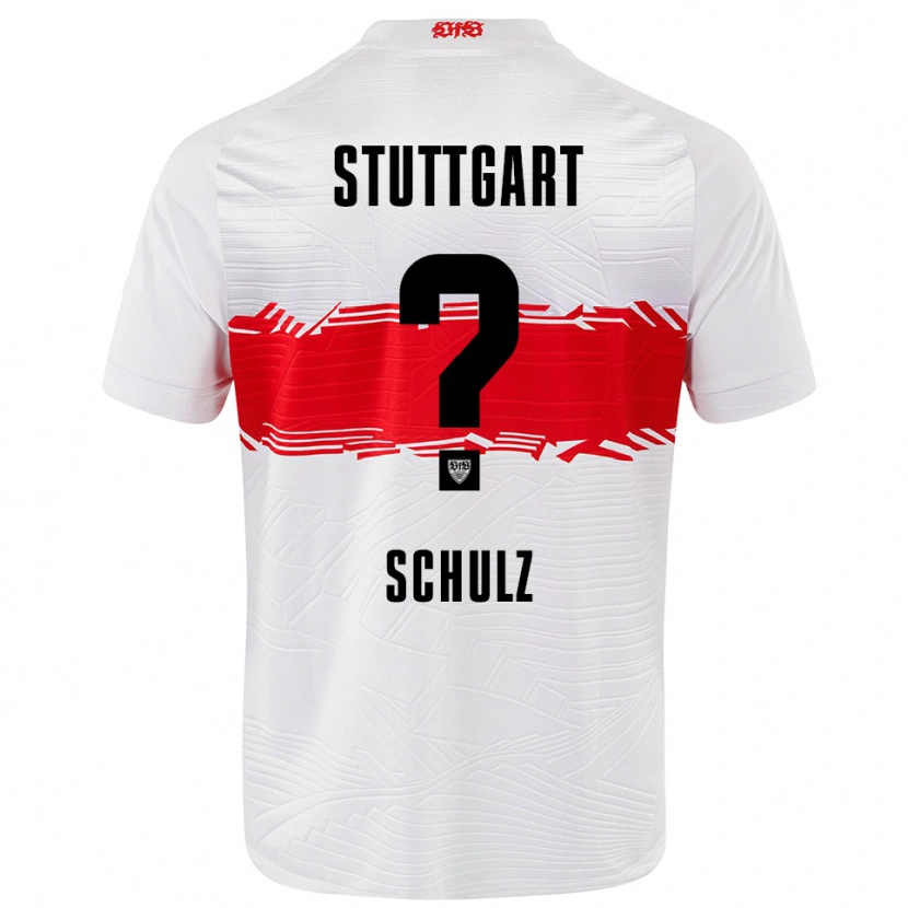Danxen Kinder Tim Schulz #0 Weiß Rot Heimtrikot Trikot 2025/26 T-Shirt Österreich