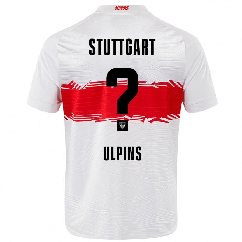 Danxen Kinder Timo Ulpins #0 Weiß Rot Heimtrikot Trikot 2025/26 T-Shirt Österreich