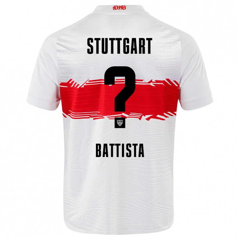 Danxen Kinder Luca Battista #0 Weiß Rot Heimtrikot Trikot 2025/26 T-Shirt Österreich